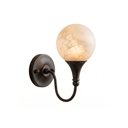 Bragan Alabaster Wall Sconce