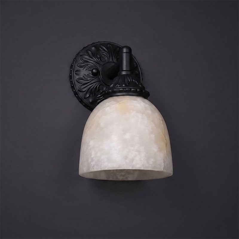 Brooks Vanity Alabaster Wall Sconce