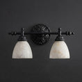 Charger l'image dans la visionneuse de la galerie, Brooks Vanity Alabaster Wall Sconce
