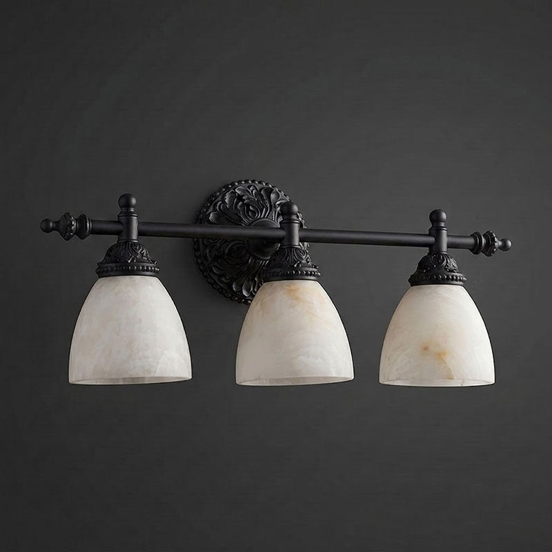 Brooks Vanity Alabaster Wall Sconce