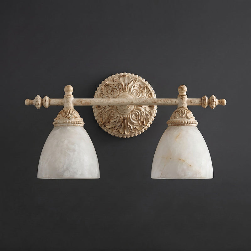 Brooks Vanity Alabaster Wall Sconce