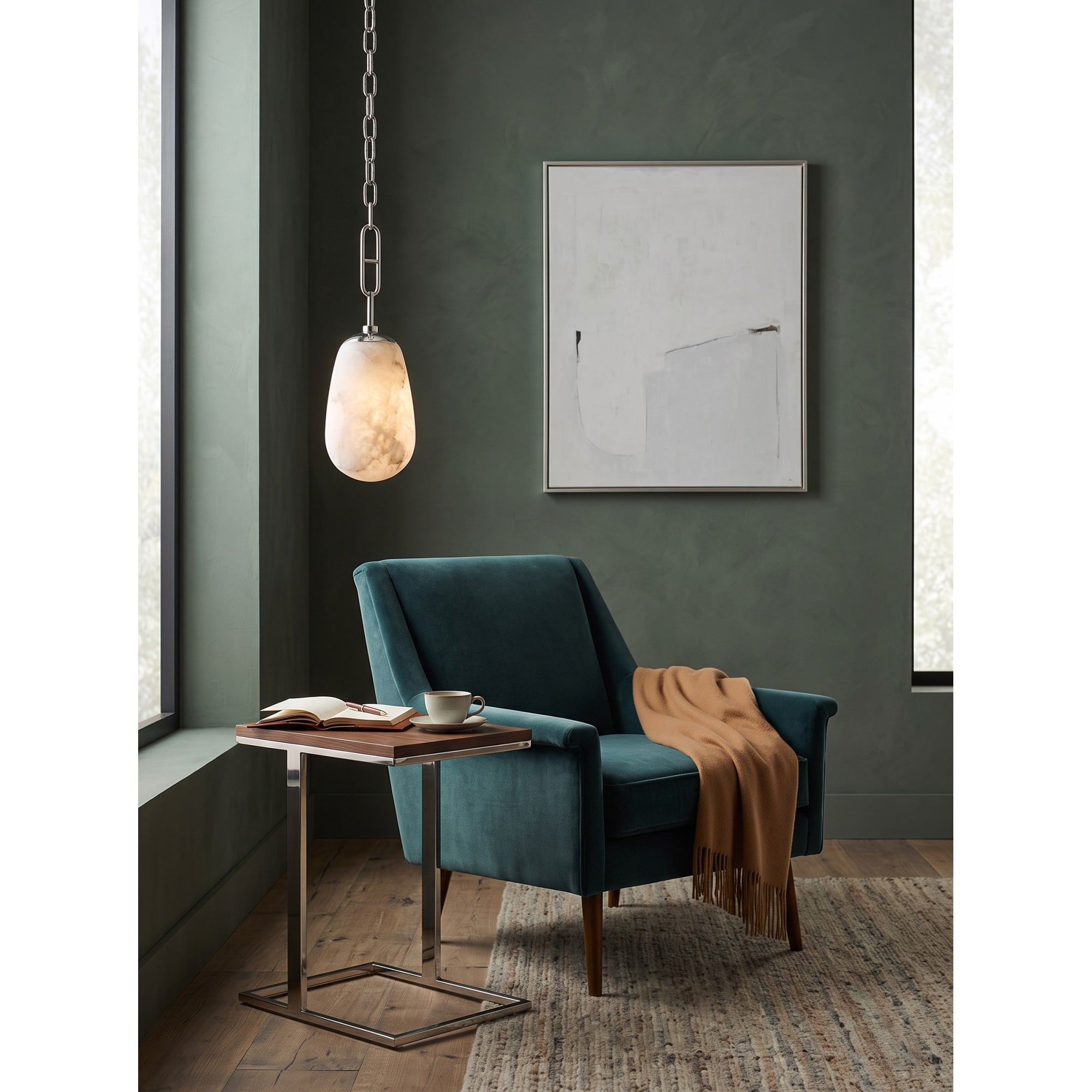 Bruckner Alabaster Pendant Lamp
