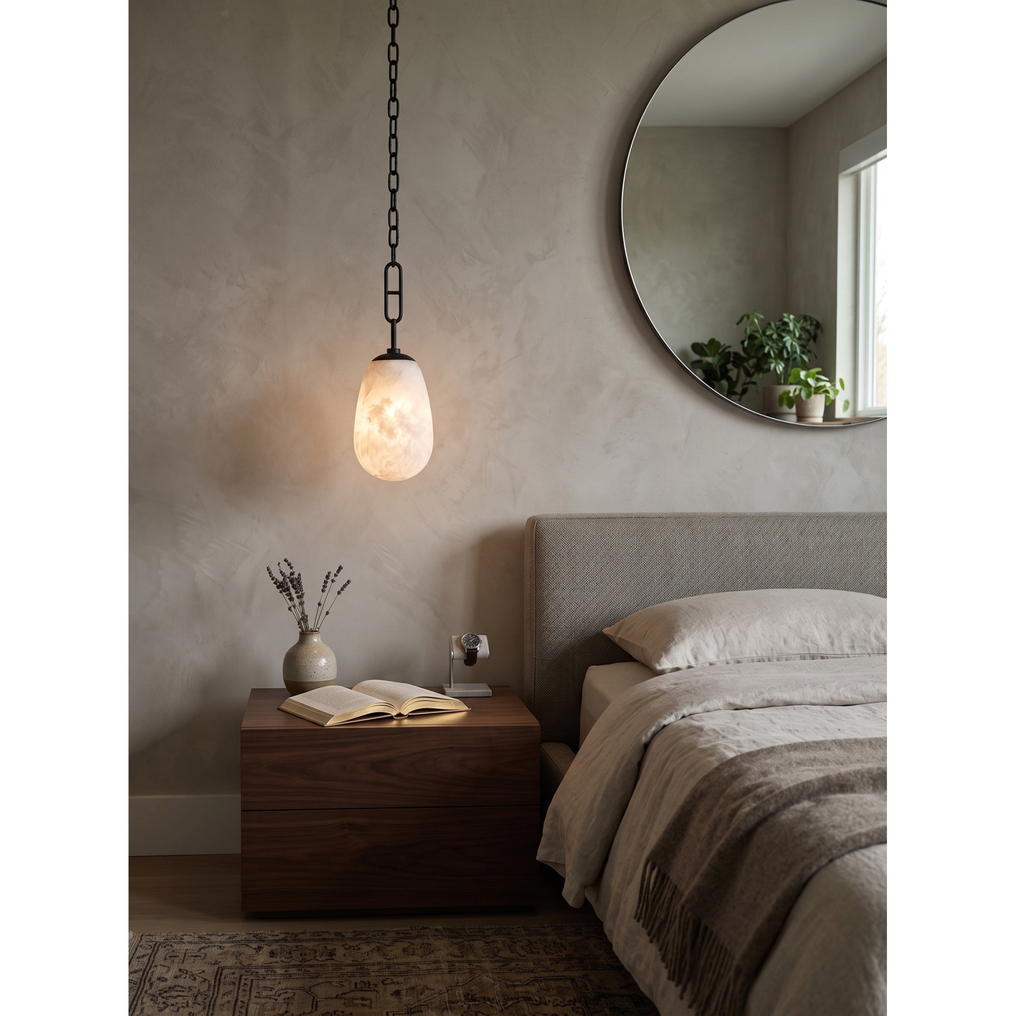 Bruckner Alabaster Pendant Lamp