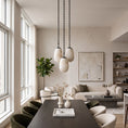 Load image into Gallery viewer, Bruckner Chain Alabaster Chandelier
