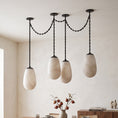Load image into Gallery viewer, Bruckner Chain Alabaster Chandelier
