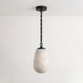 Load image into Gallery viewer, Bruckner Chain Alabaster Chandelier

