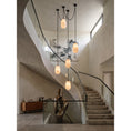 Load image into Gallery viewer, Bruckner Chain Alabaster Chandelier
