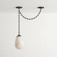 Load image into Gallery viewer, Bruckner Chain Alabaster Chandelier
