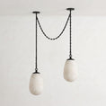 Load image into Gallery viewer, Bruckner Chain Alabaster Chandelier
