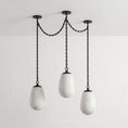Load image into Gallery viewer, Bruckner Chain Alabaster Chandelier
