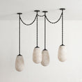 Load image into Gallery viewer, Bruckner Chain Alabaster Chandelier
