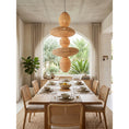 Load image into Gallery viewer, Bubbles Rattan Chandelier
