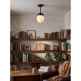 Load image into Gallery viewer, Bullet-shaped Alabaster Semi-Flush Mount Ceiling Light
