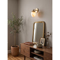Load image into Gallery viewer, Bullet-shaped Alabaster Wall Sconce

