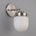 Load image into Gallery viewer, Bullet-shaped Alabaster Wall Sconce
