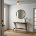 Load image into Gallery viewer, Bullet-shaped Alabaster Flush Mount
