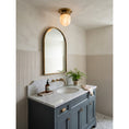 Load image into Gallery viewer, Bullet-shaped Alabaster Flush Mount
