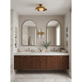 Load image into Gallery viewer, Cadence Alabaster Semi-Flush Mount
