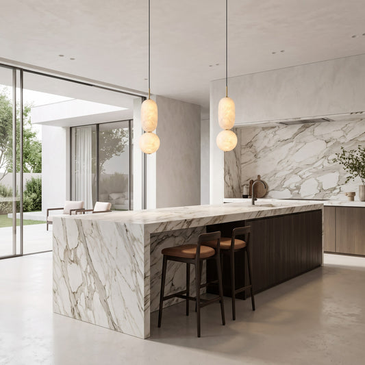 Caelune Alabaster Pendant Lamp – detail 2