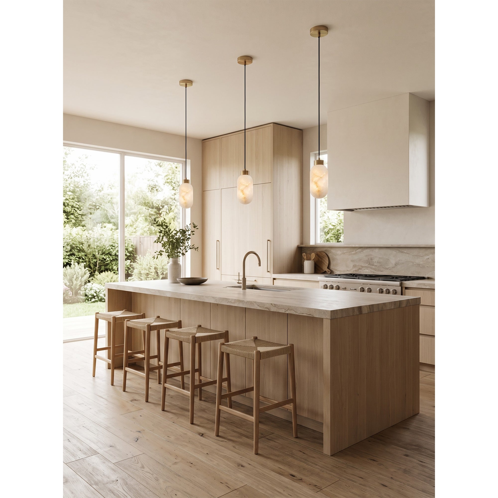Caldris Alabaster Pendant Lamp