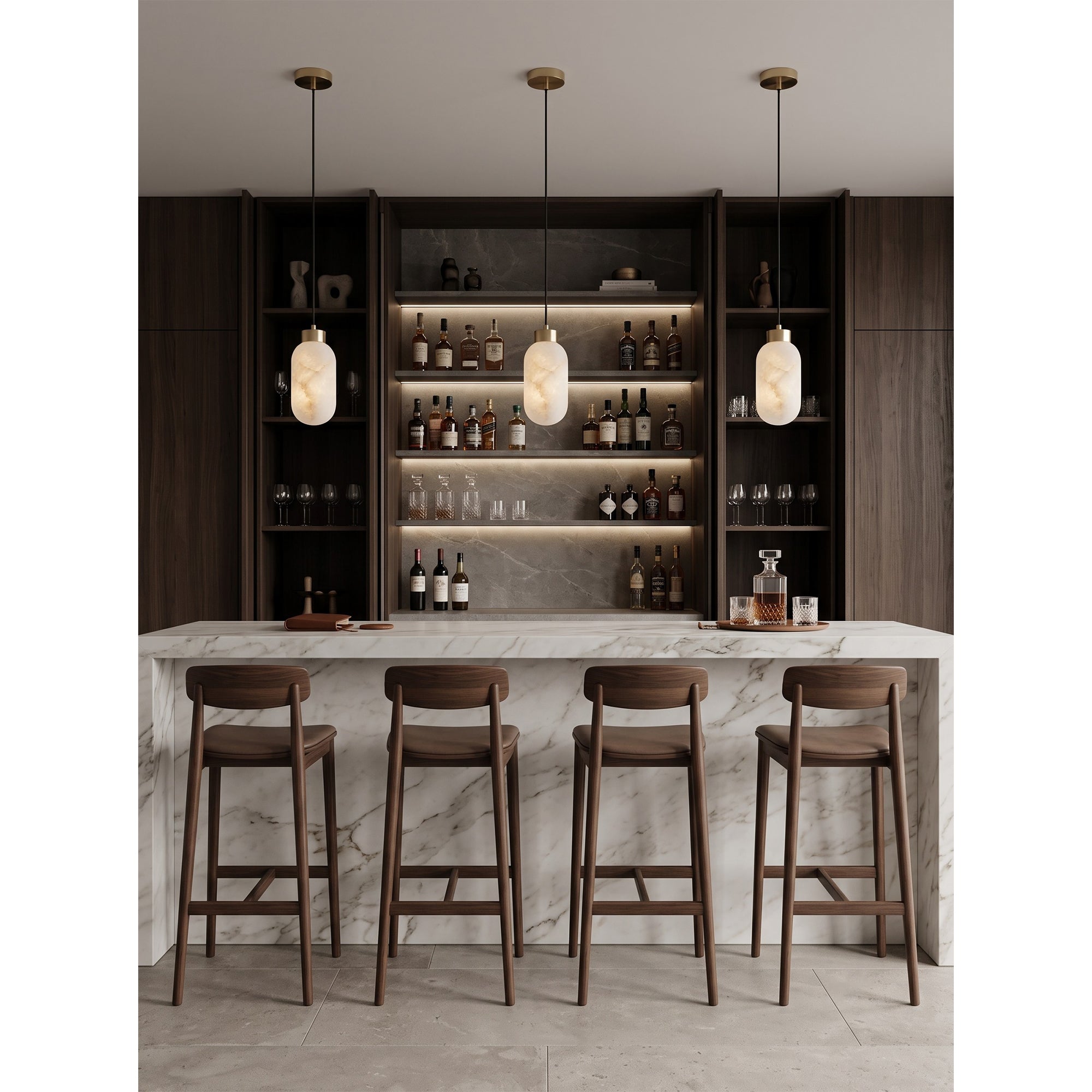 Caldris Alabaster Pendant Lamp