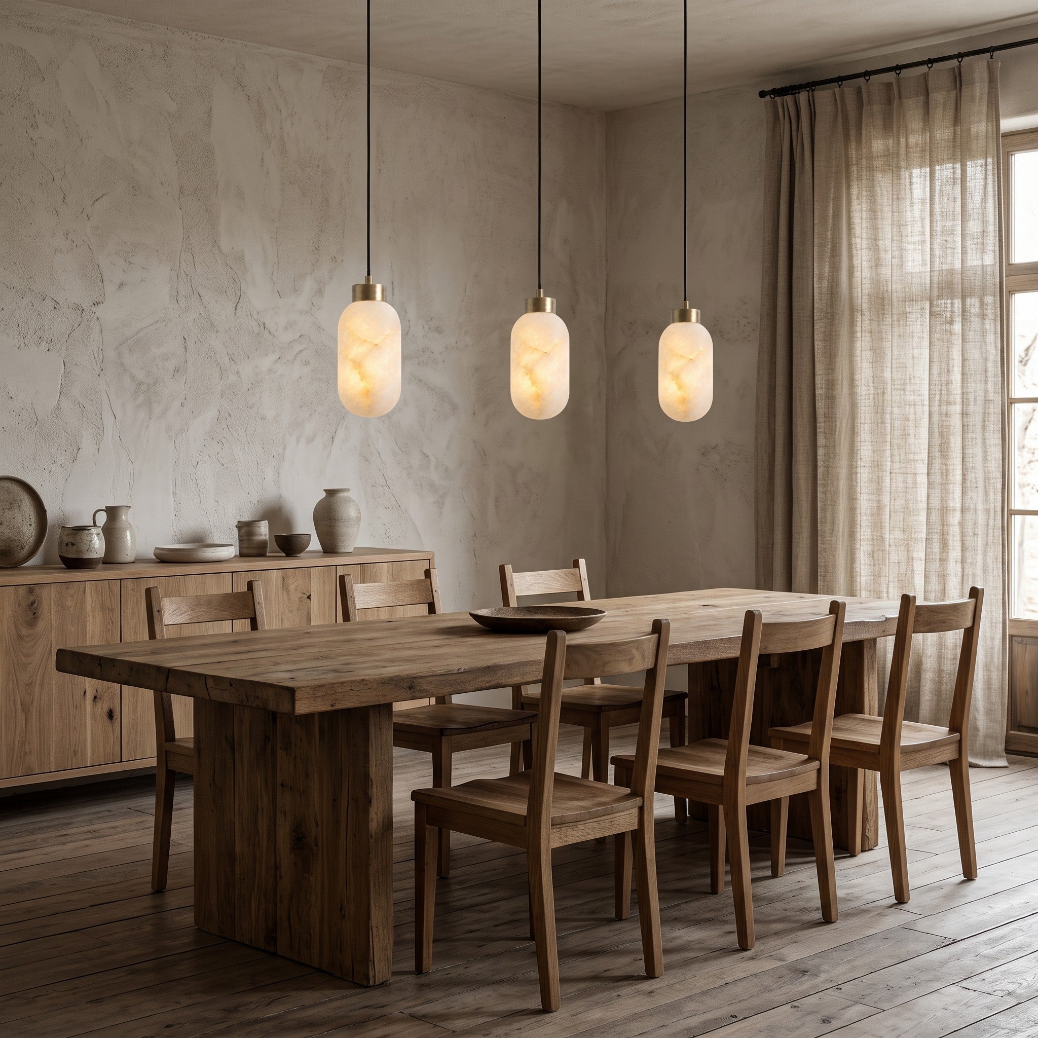 Caldris Alabaster Pendant Lamp