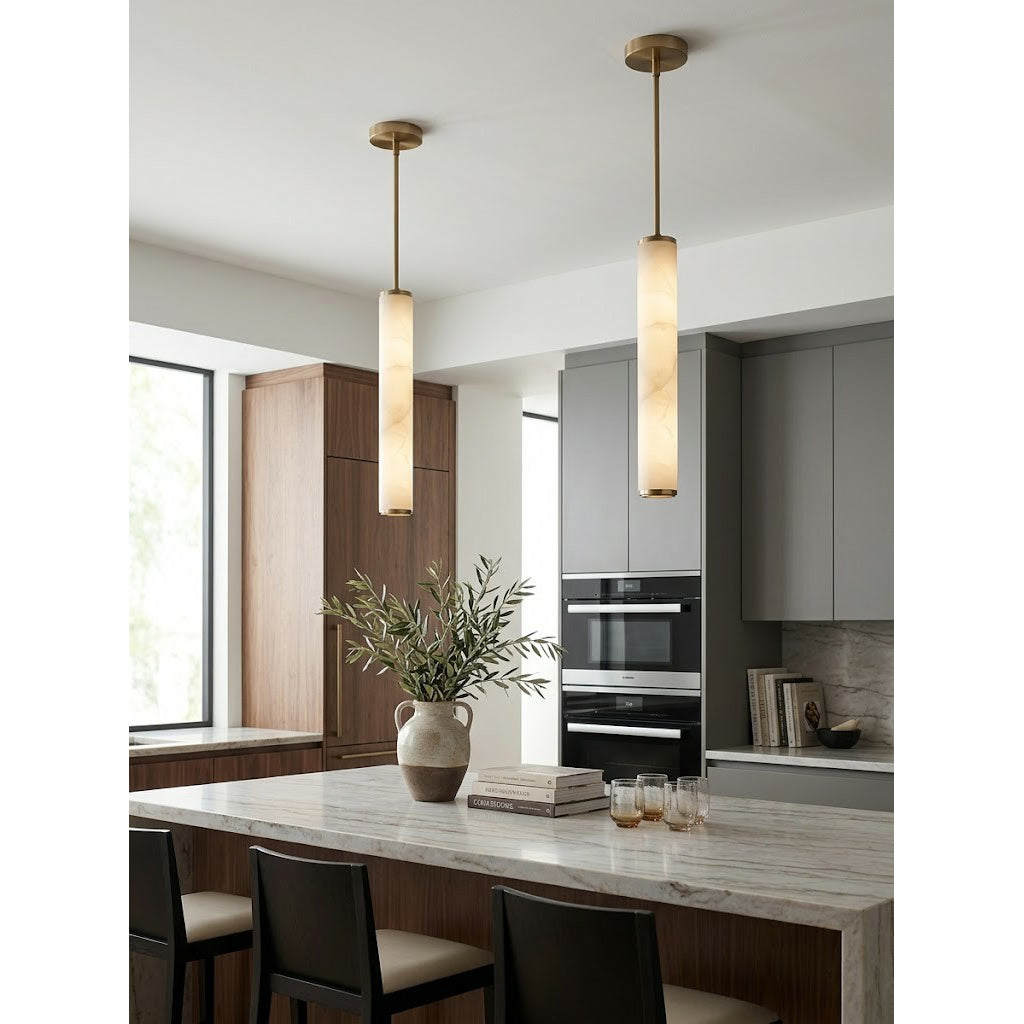 Callisto Alabaster Pendant Lamp