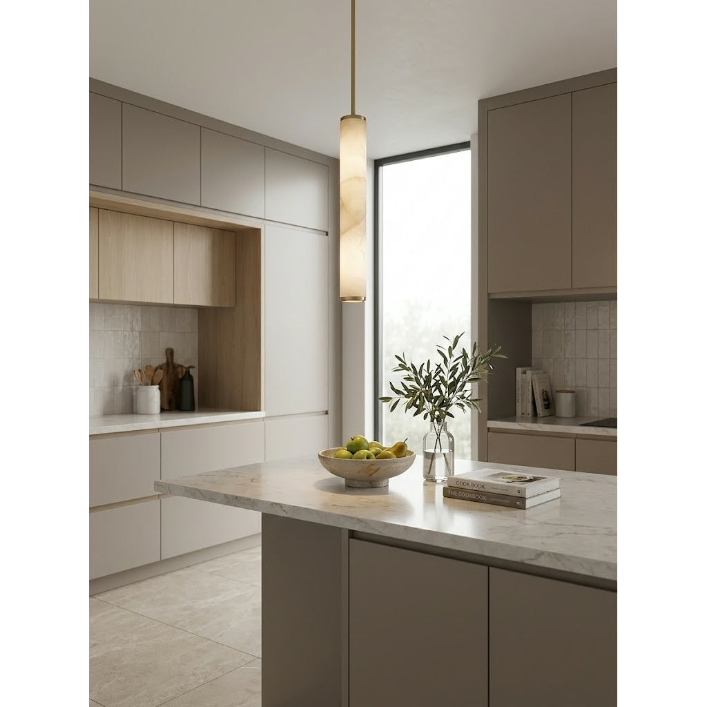 Callisto Alabaster Pendant Lamp