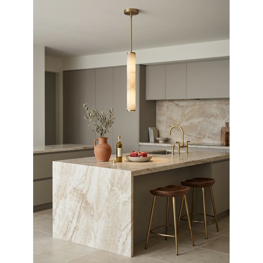 Callisto Alabaster Pendant Lamp