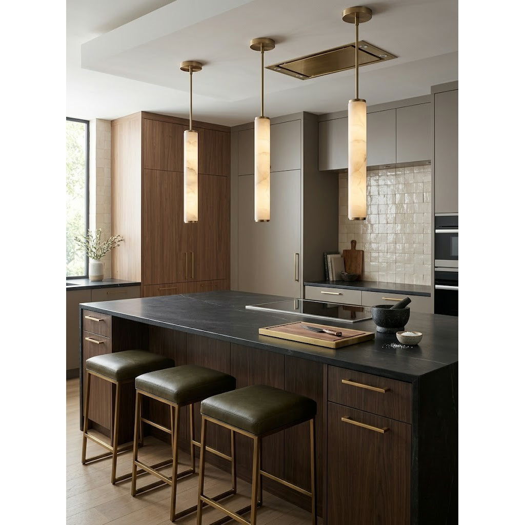 Callisto Alabaster Pendant Lamp