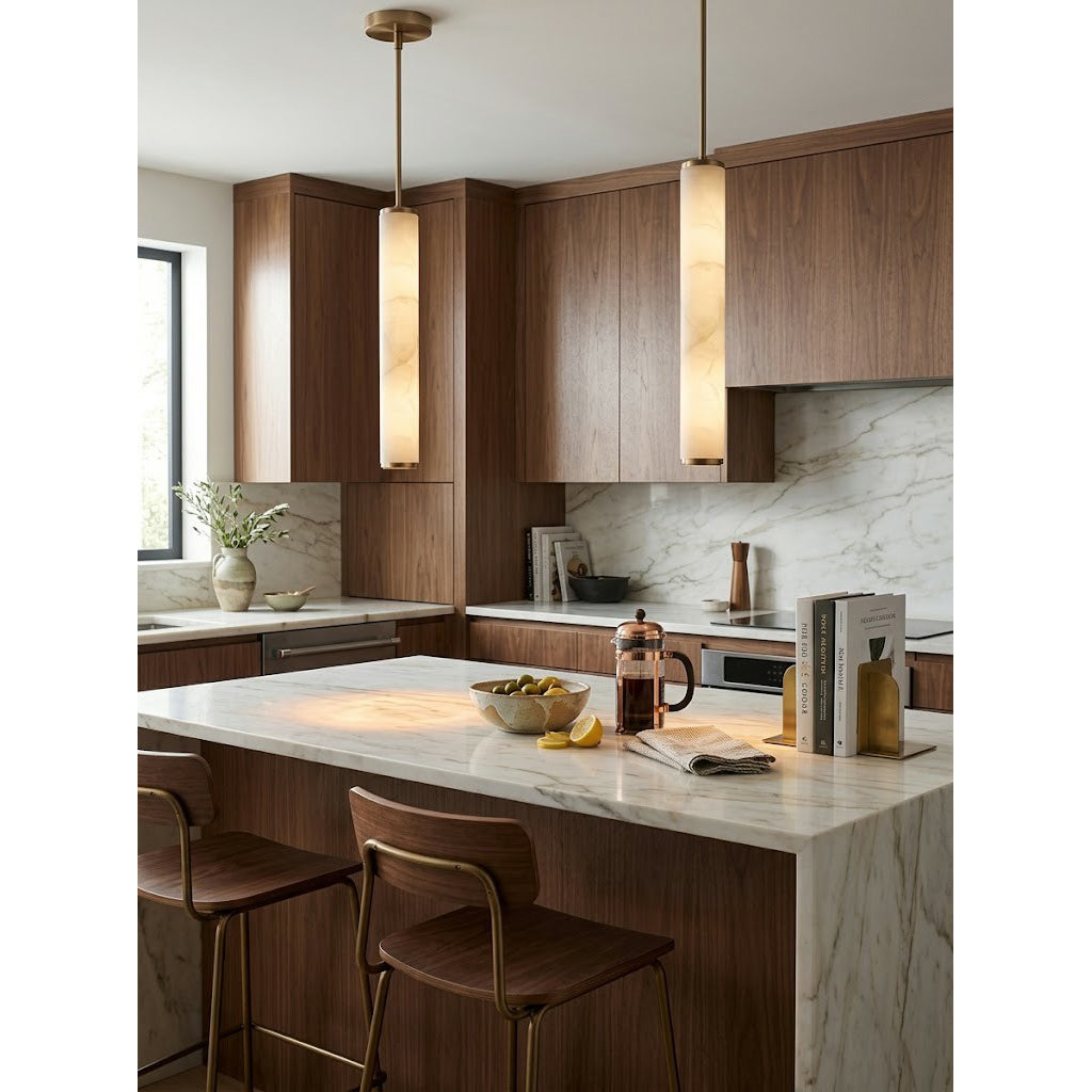 Callisto Alabaster Pendant Lamp