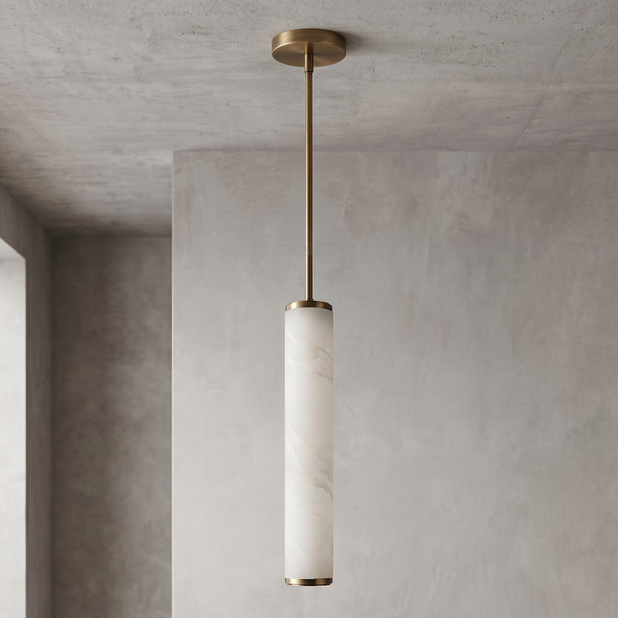 Callisto Alabaster Pendant Lamp