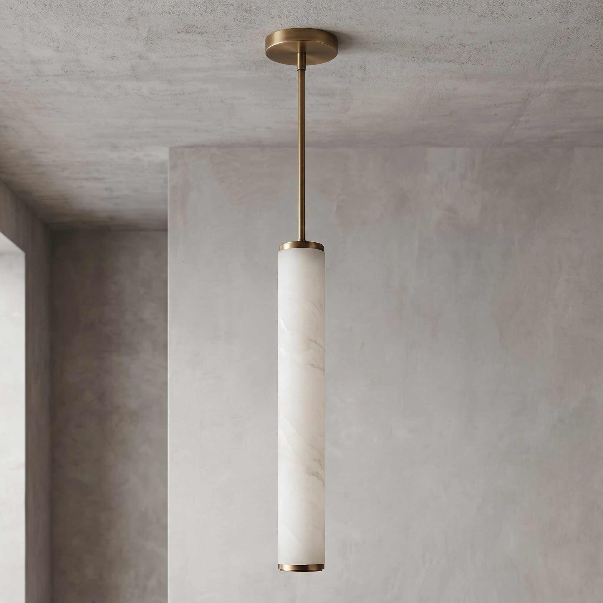 Callisto Alabaster Pendant Lamp