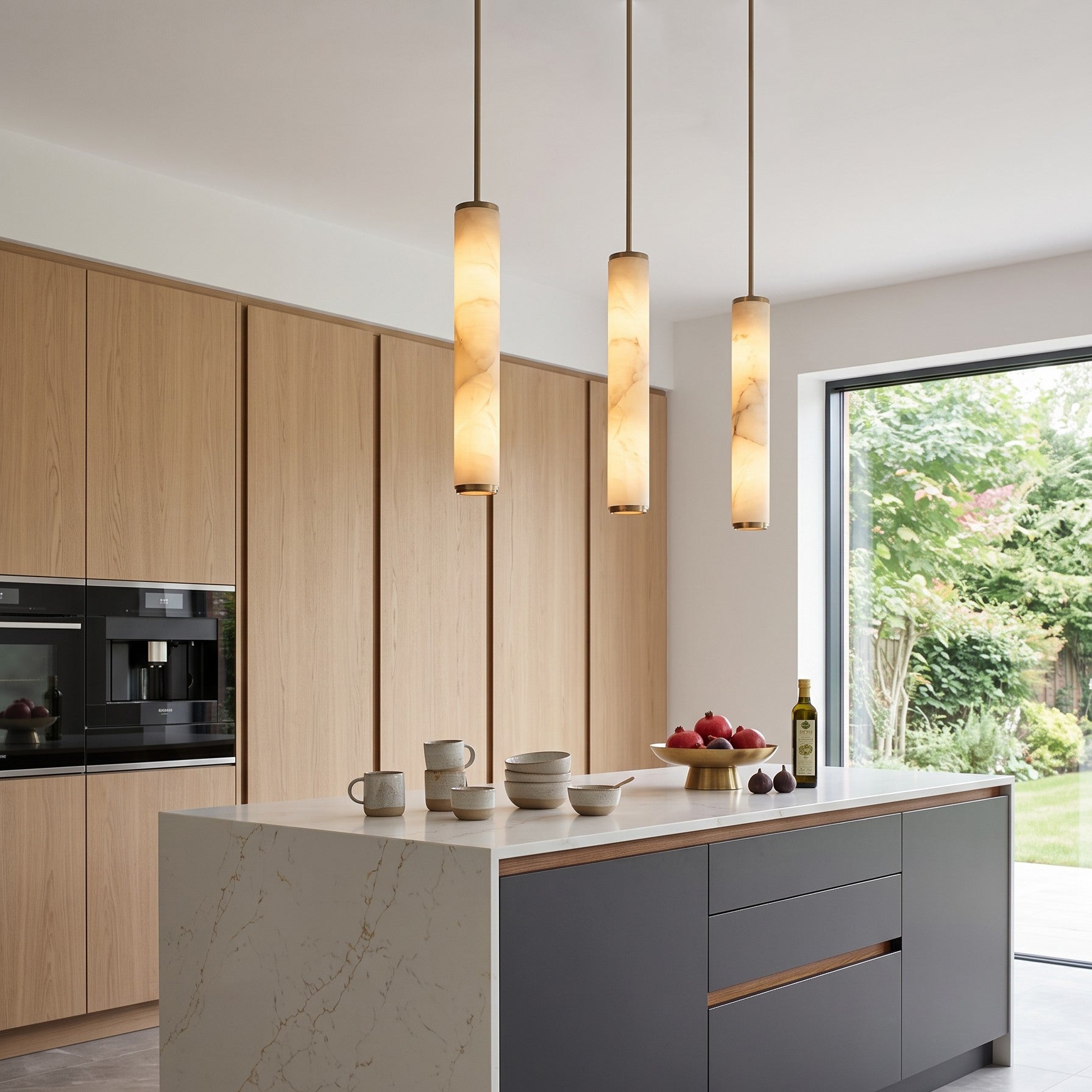 Callisto Alabaster Pendant Lamp