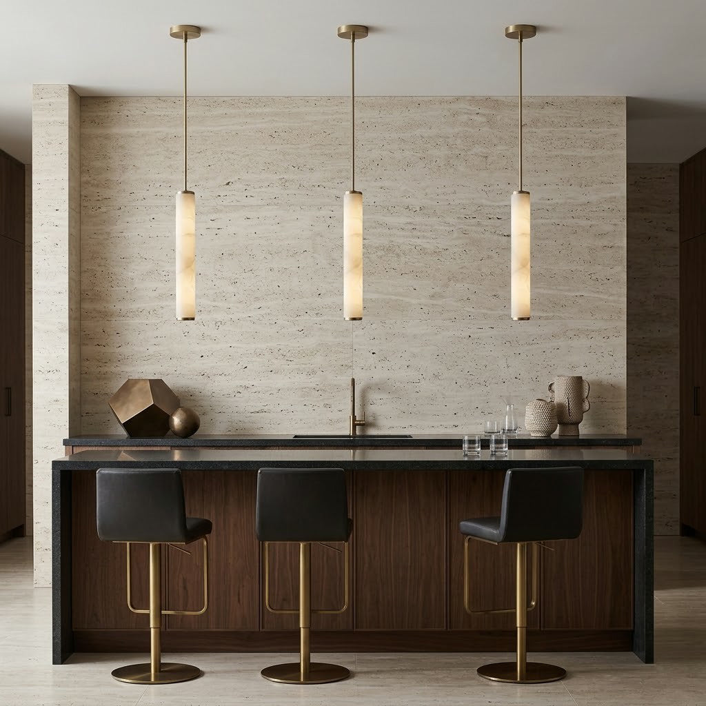Callisto Alabaster Pendant Lamp