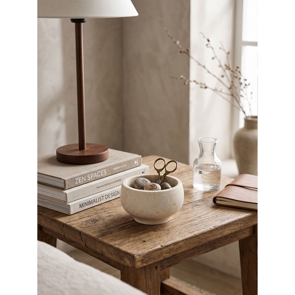 Calma Marble Catchall Bowl
