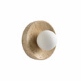 Load image into Gallery viewer, Calvora Travertine Wall Sconce
