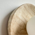 Load image into Gallery viewer, Calvora Travertine Wall Sconce
