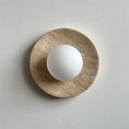 Load image into Gallery viewer, Calvora Travertine Wall Sconce
