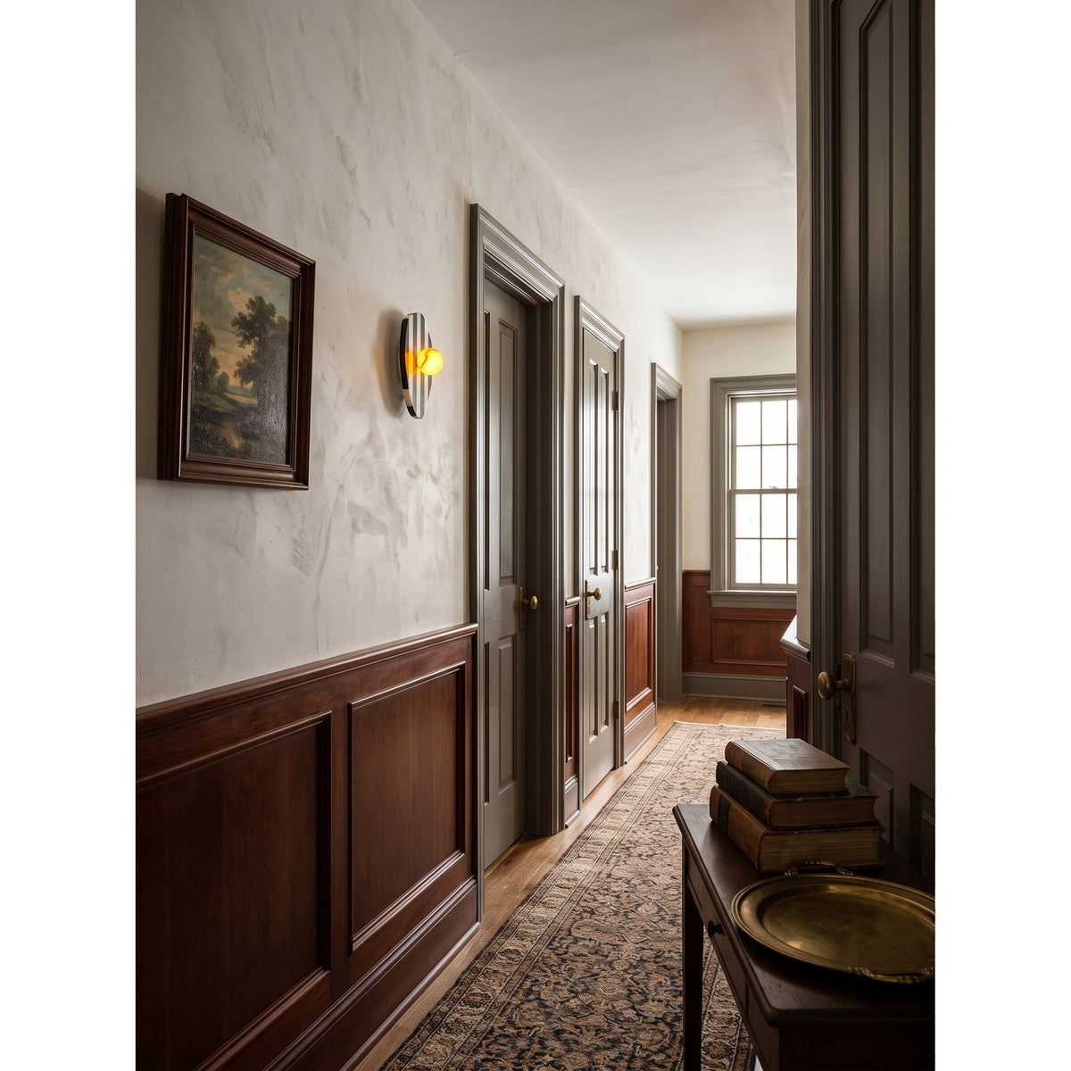 Camden Striped Wall Sconce – detail 11