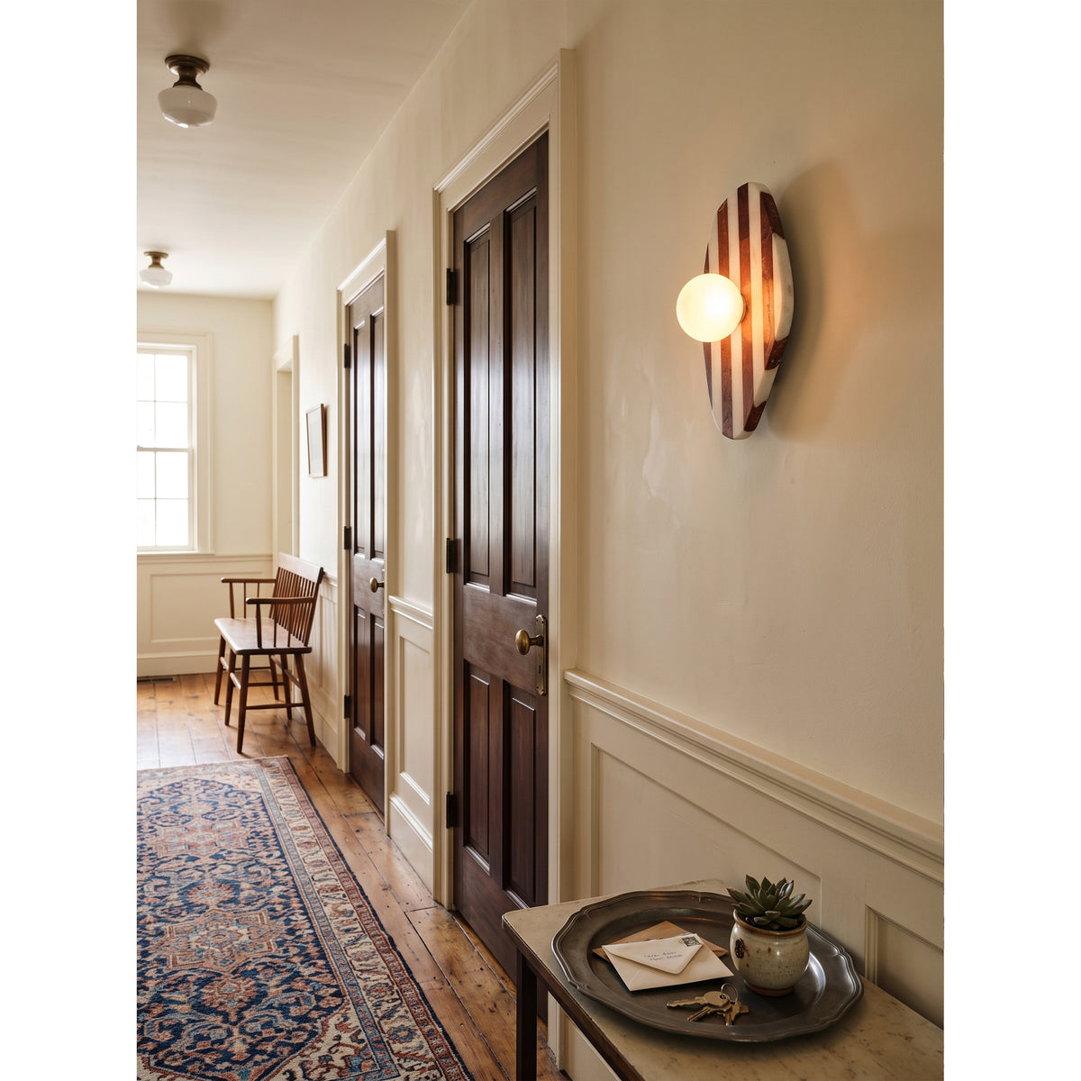 Camden Striped Wall Sconce – detail 18