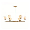 Load image into Gallery viewer, Camellia Alabaster Chandelier
