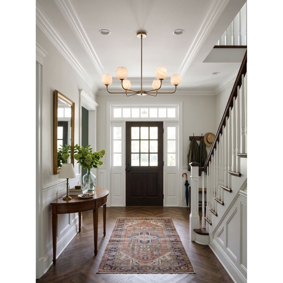 Camellia Alabaster Chandelier