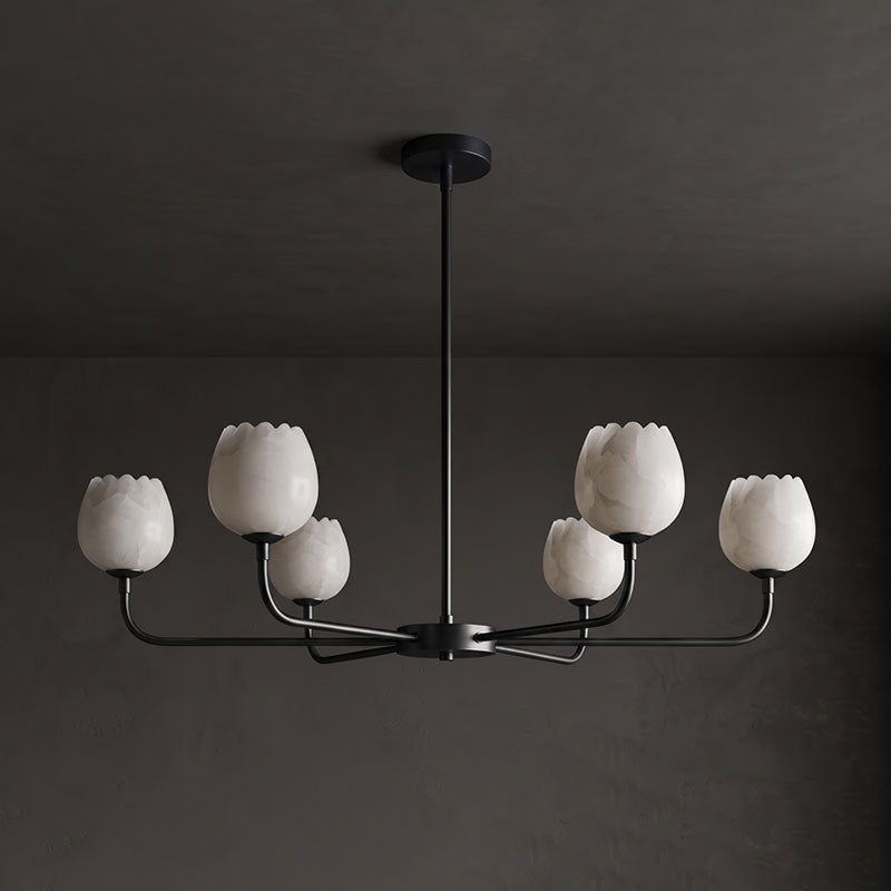 Camellia Alabaster Chandelier
