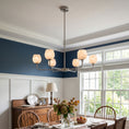 Load image into Gallery viewer, Camellia Alabaster Chandelier
