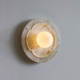 Load image into Gallery viewer, Camellia Marble Wall Sconce

