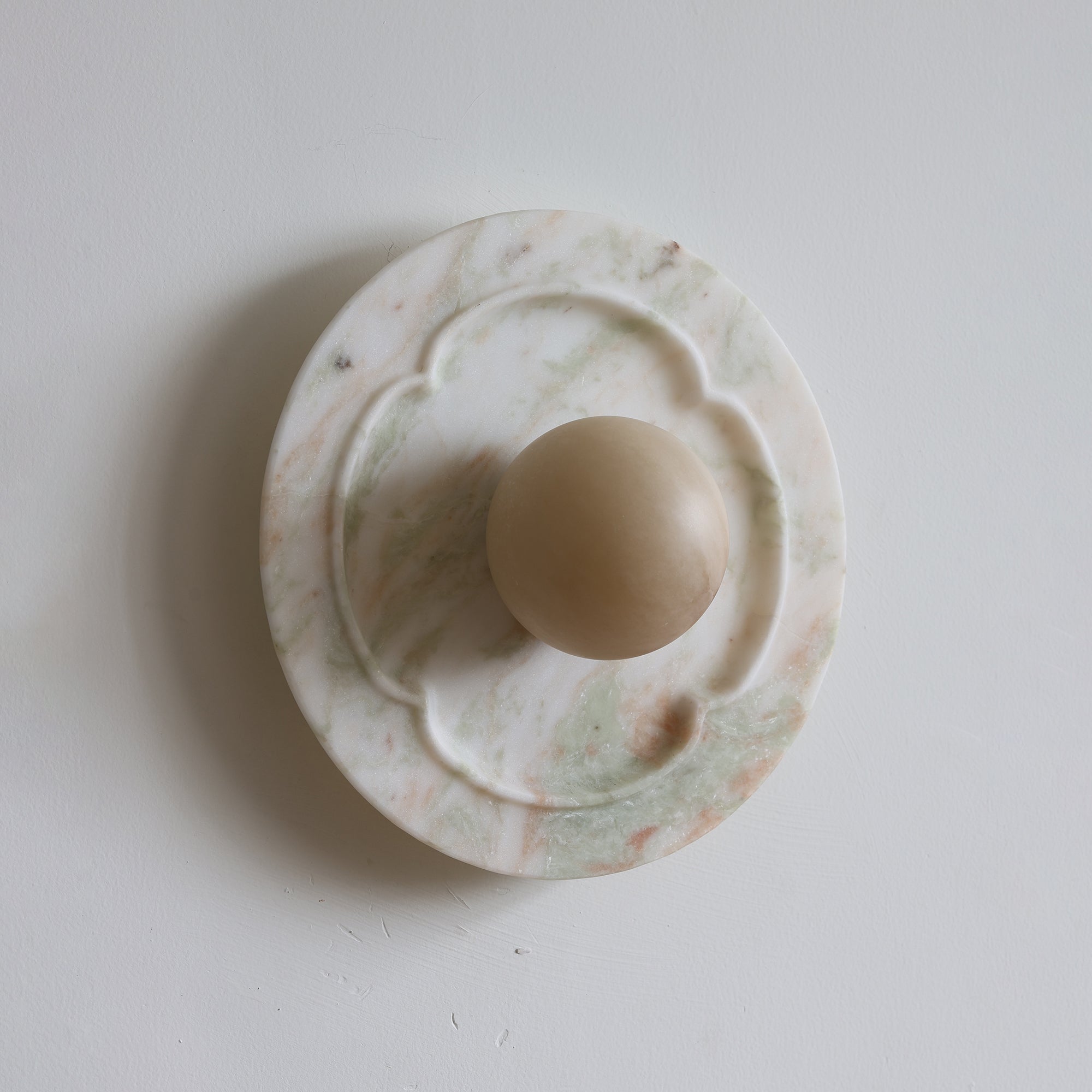 Camellia Marble Wall Sconce