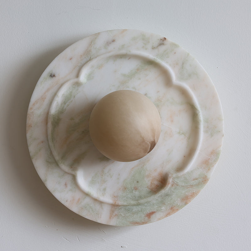 Camellia Marble Wall Sconce