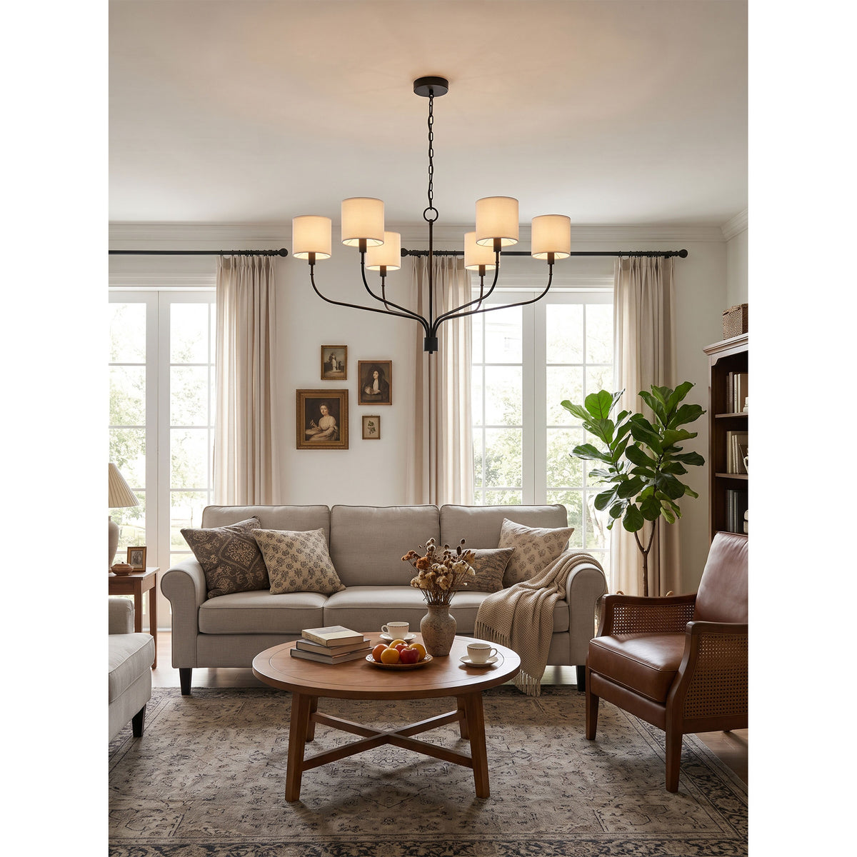 Camilla Tail Chandelier
