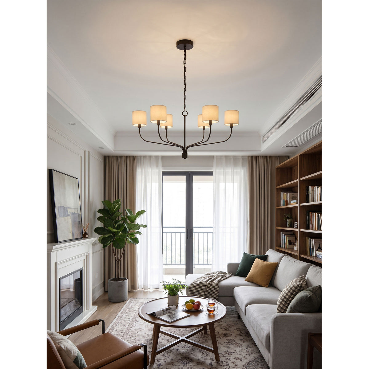 Camilla Tail Chandelier